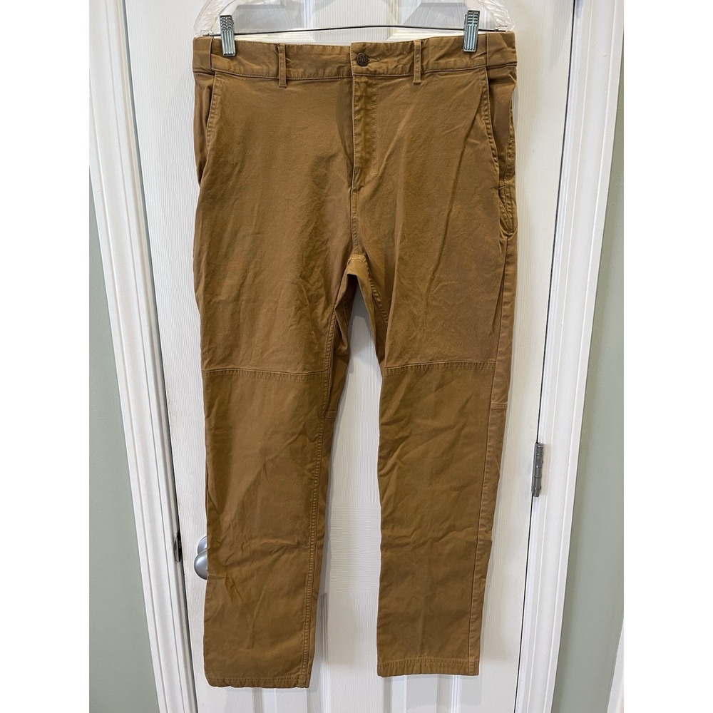 Marsh Wear Herman Pants Mens 34x30 Tobacco Canvas Outdoor Work Hiking Stretch